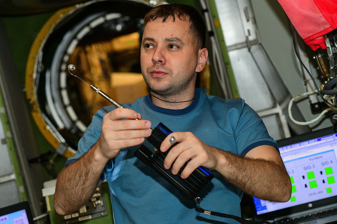 Leben an Bord der ISS