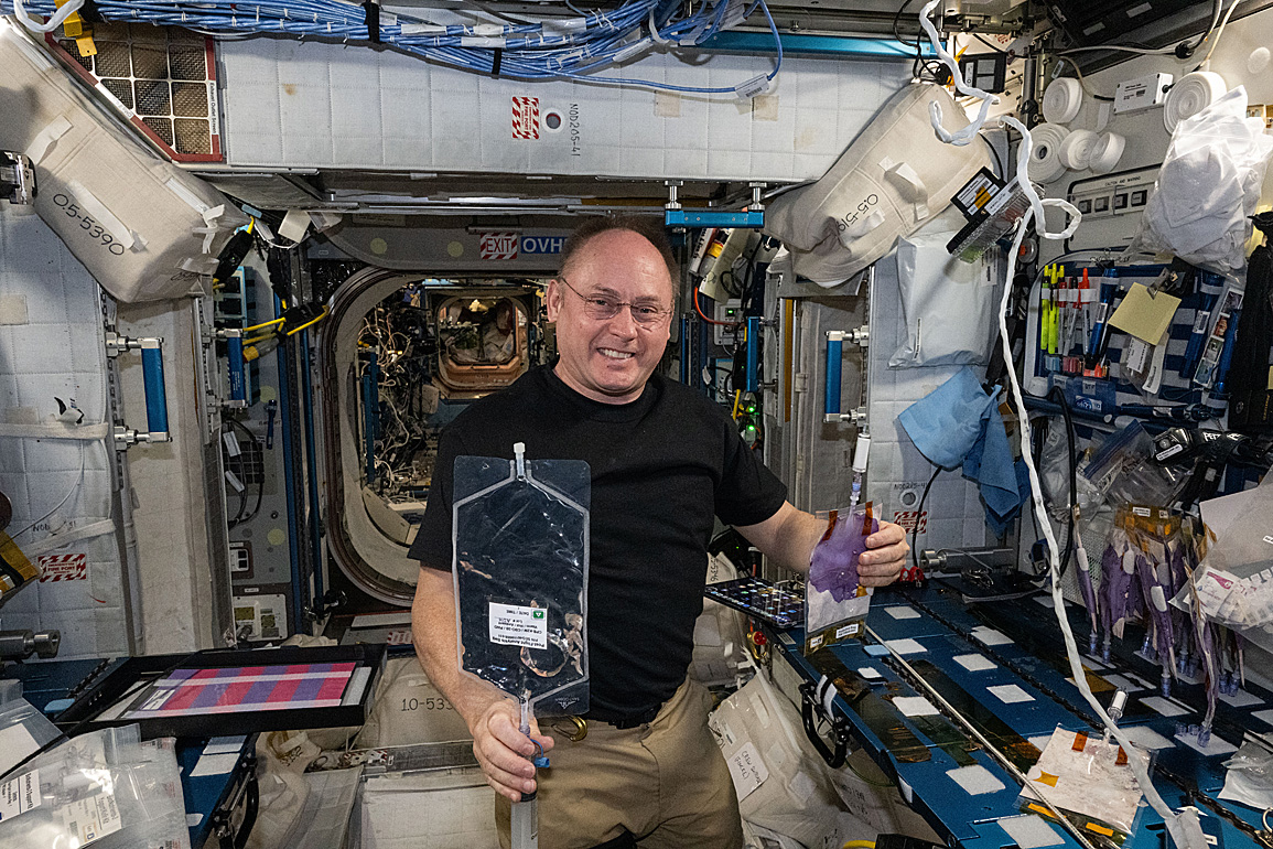 Leben an Bord der ISS