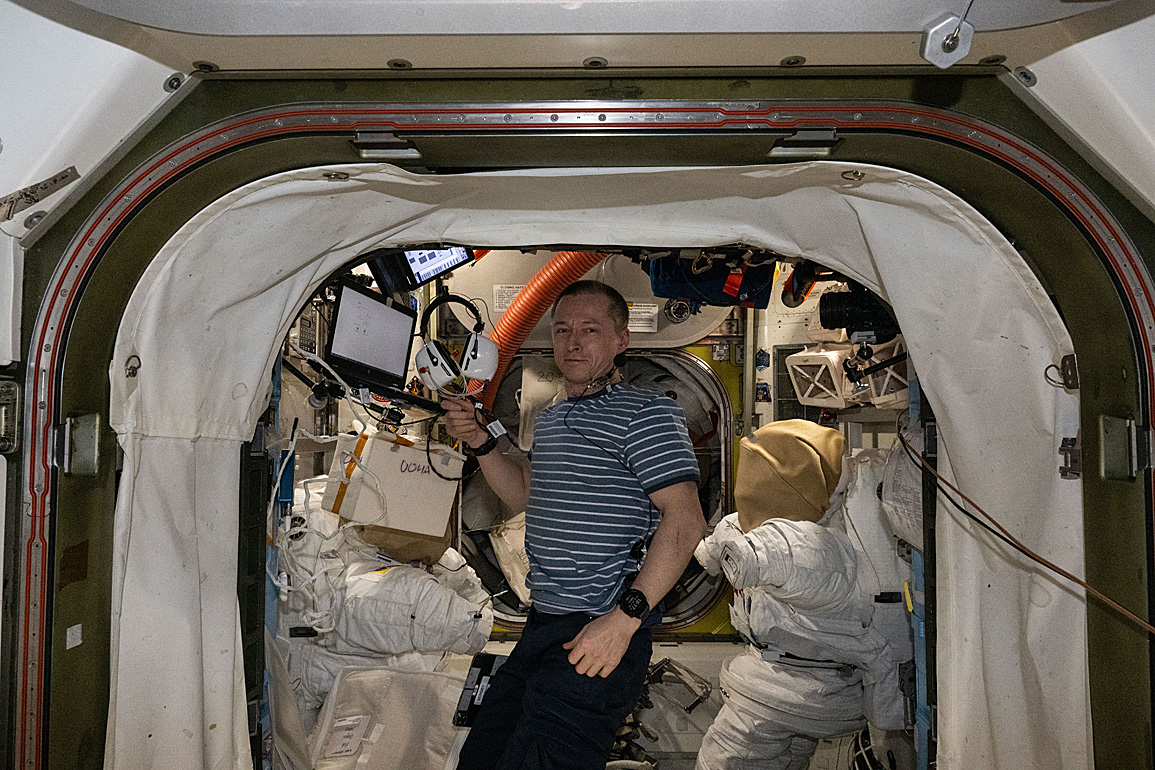 Leben an Bord der ISS