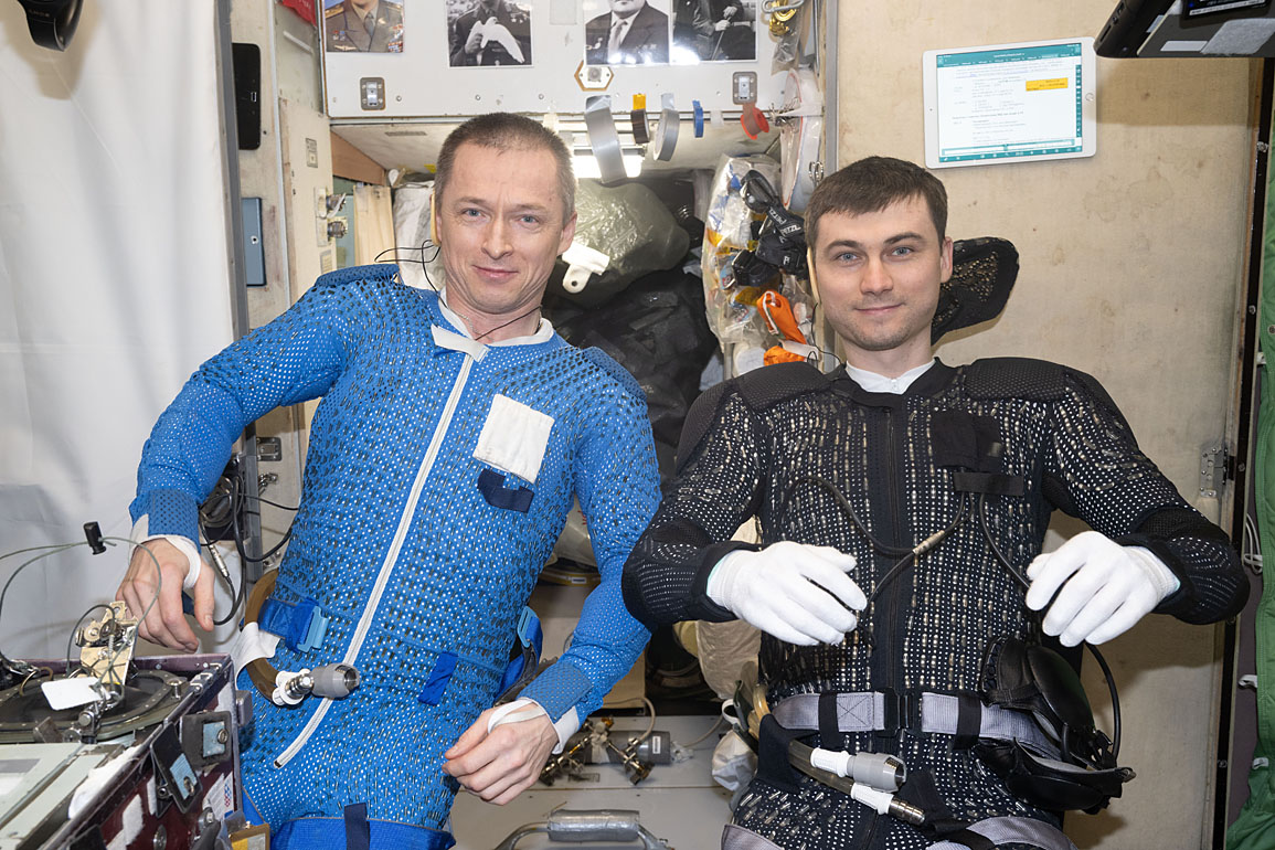 Leben an Bord der ISS