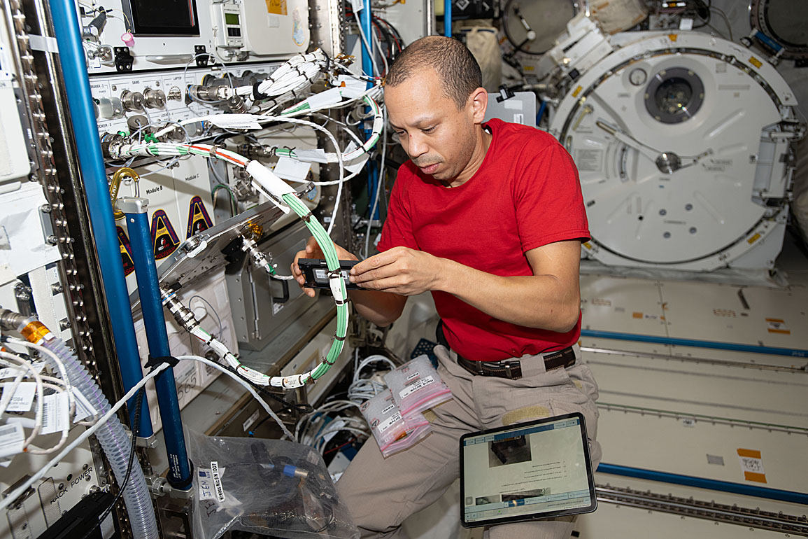 Leben an Bord der ISS