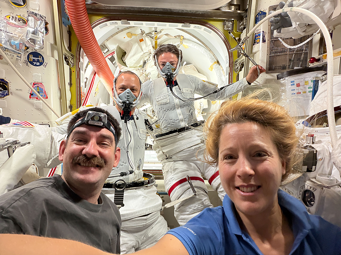life onboard ISS