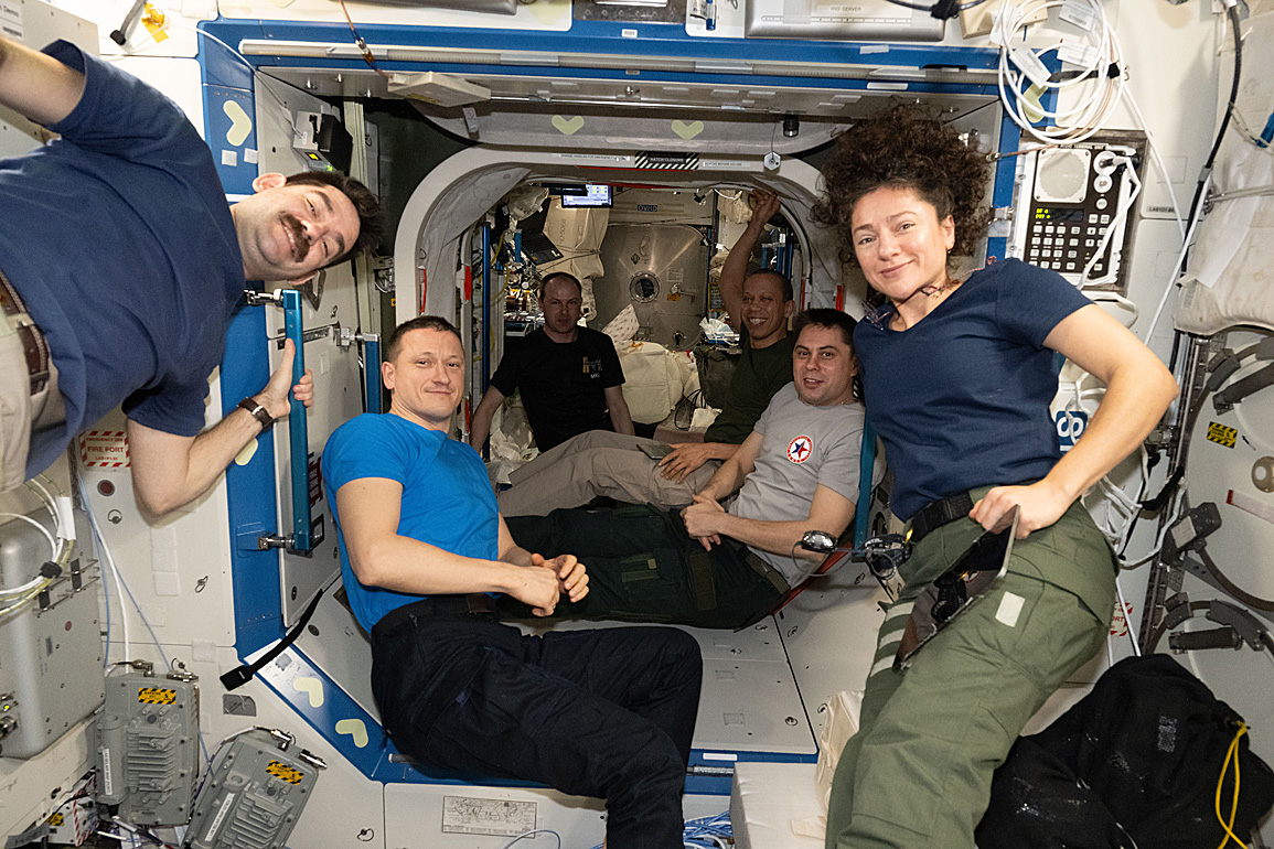 life onboard ISS
