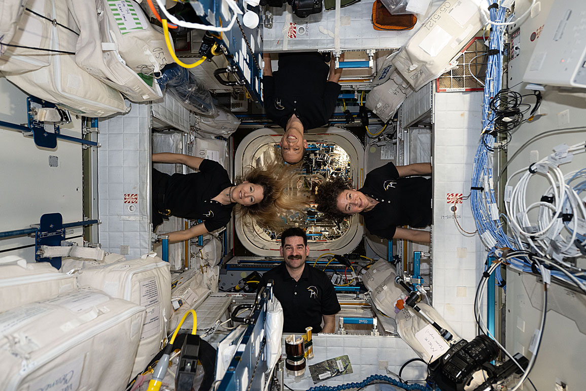 life onboard ISS