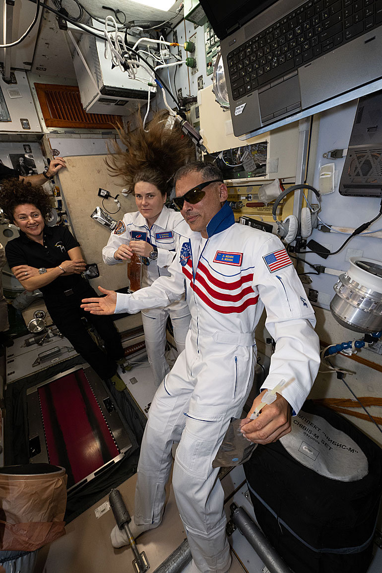 life onboard ISS