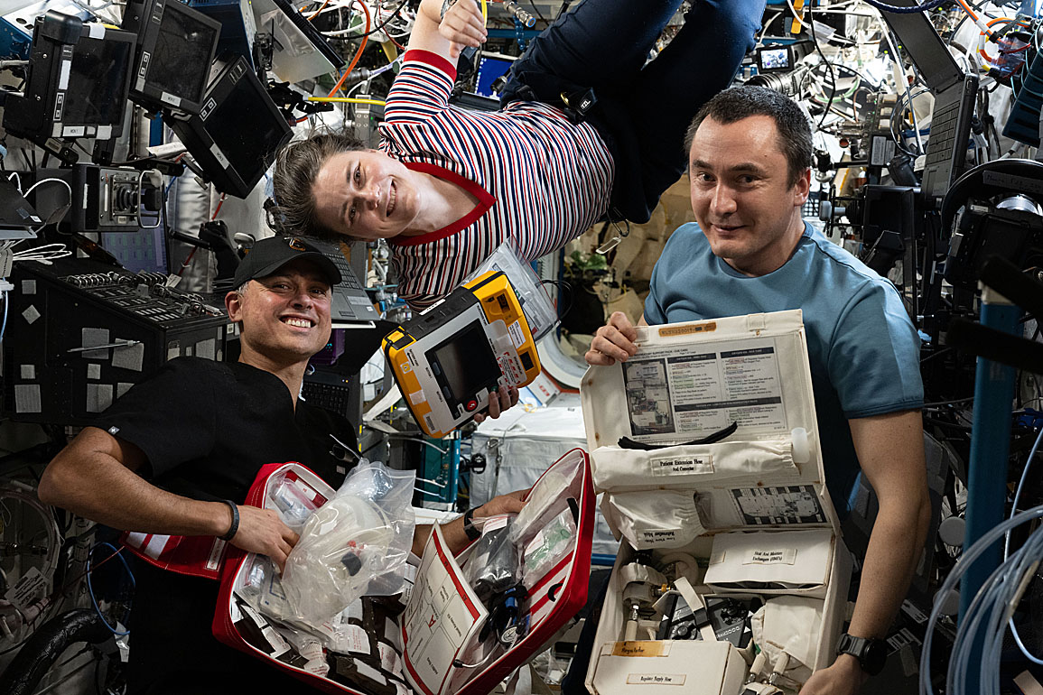 life onboard ISS
