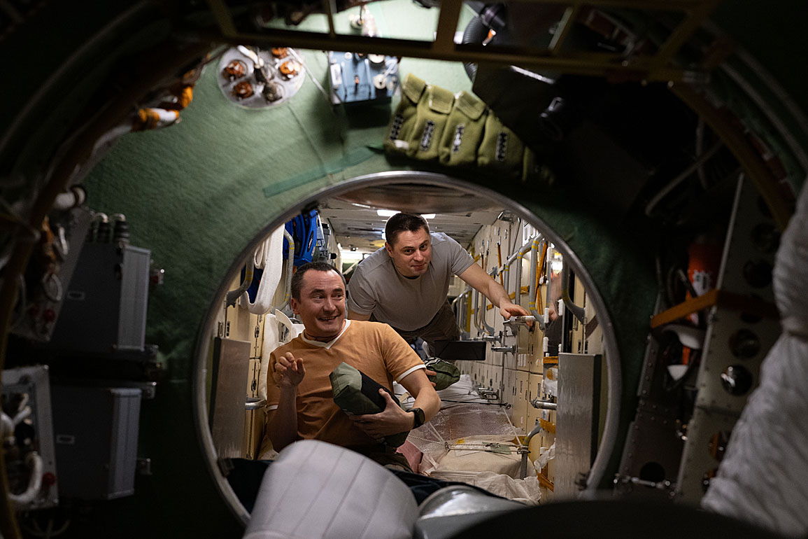 life onboard ISS