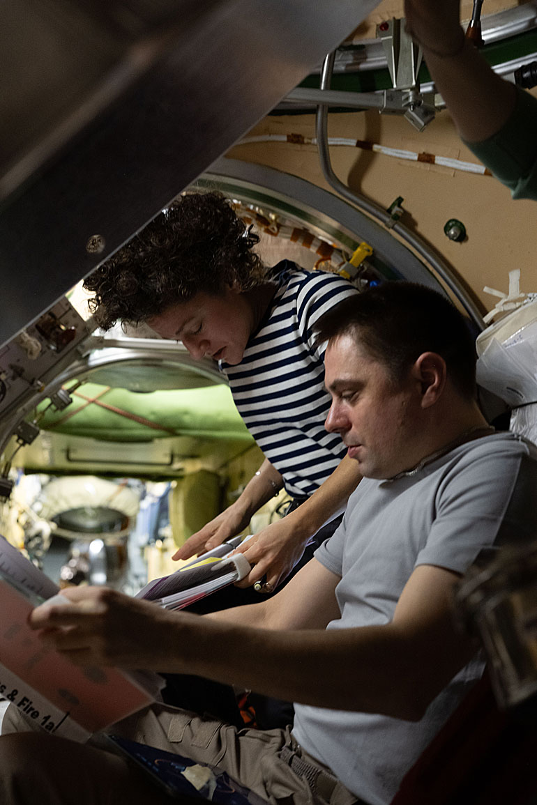 life onboard ISS