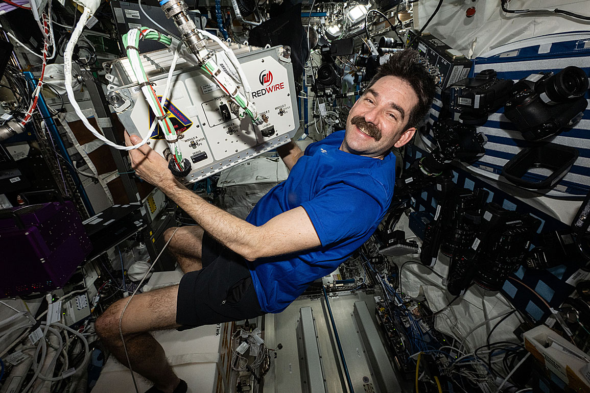 life onboard ISS