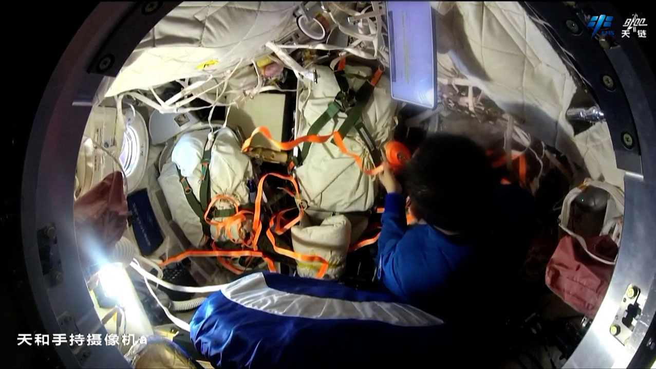 Shenzhou-20 is packed for the unmanned return to Earth