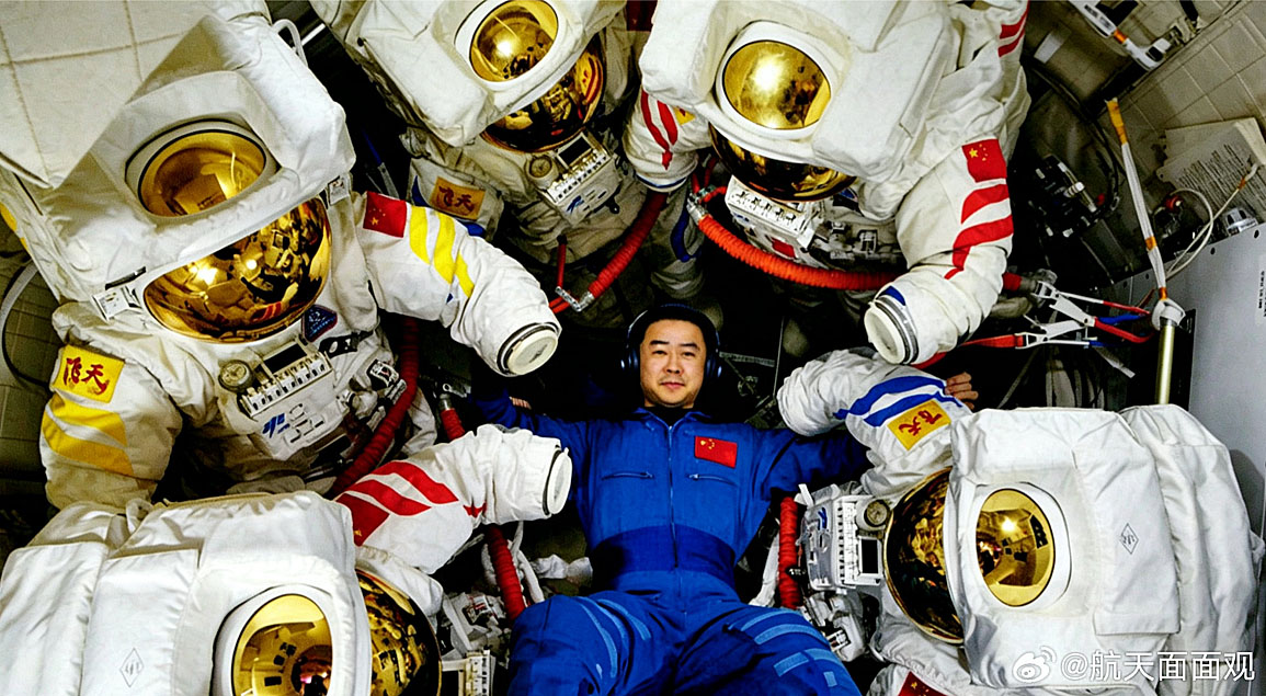 Leben an Bord von Tiangong
