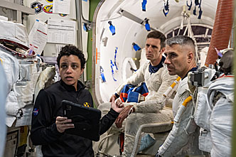 crew in training