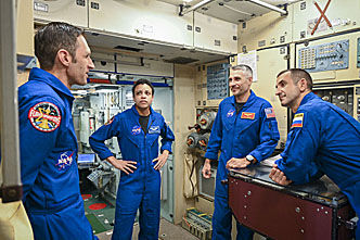 crew in training
