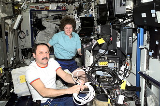 Leben an Bord der ISS