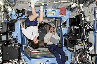 Leben an Bord der ISS