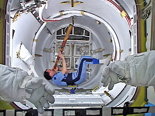 Leben an Bord der ISS