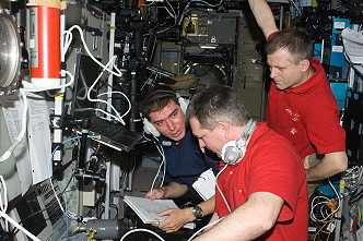Leben an Bord der ISS