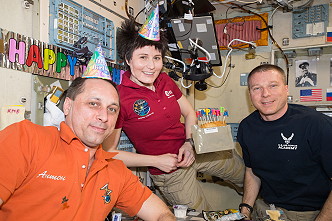 life onboard ISS
