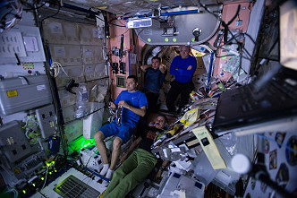 life onboard ISS
