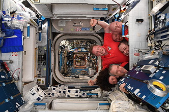 life onboard ISS