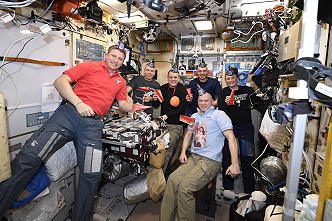 life onboard ISS