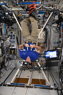 life onboard ISS