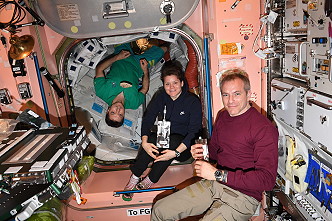 life onboard ISS