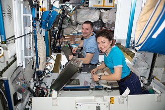 Leben an Bord der ISS