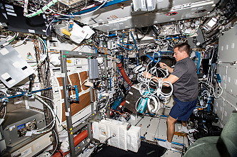 Christopher Cassidy onboard ISS