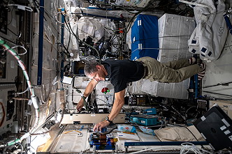 Leben an Bord der ISS