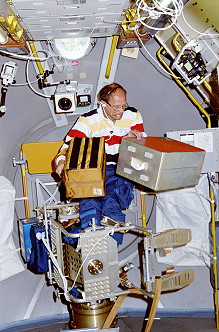 Thagard onboard Space Shuttle
