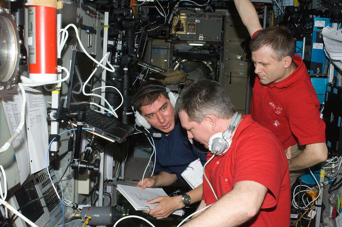 Leben an Bord der ISS