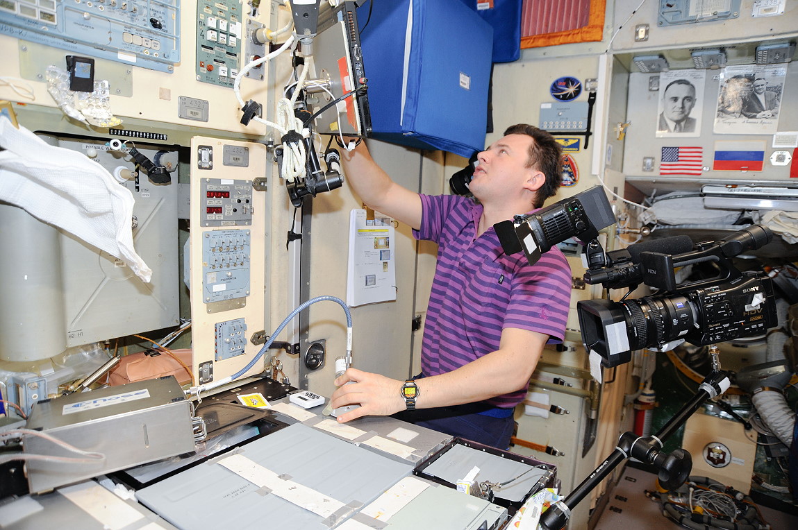 Leben an Bord der ISS