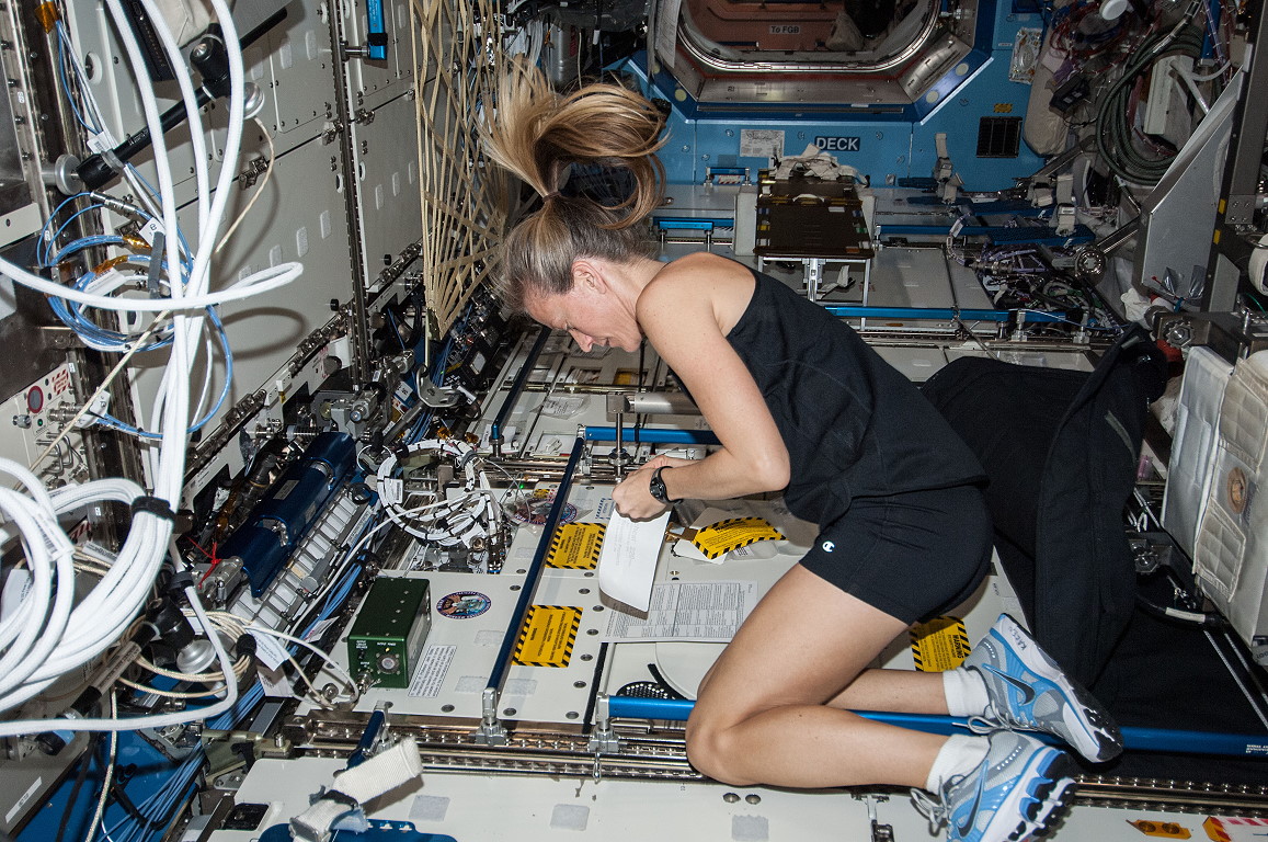 Leben an Bord der ISS