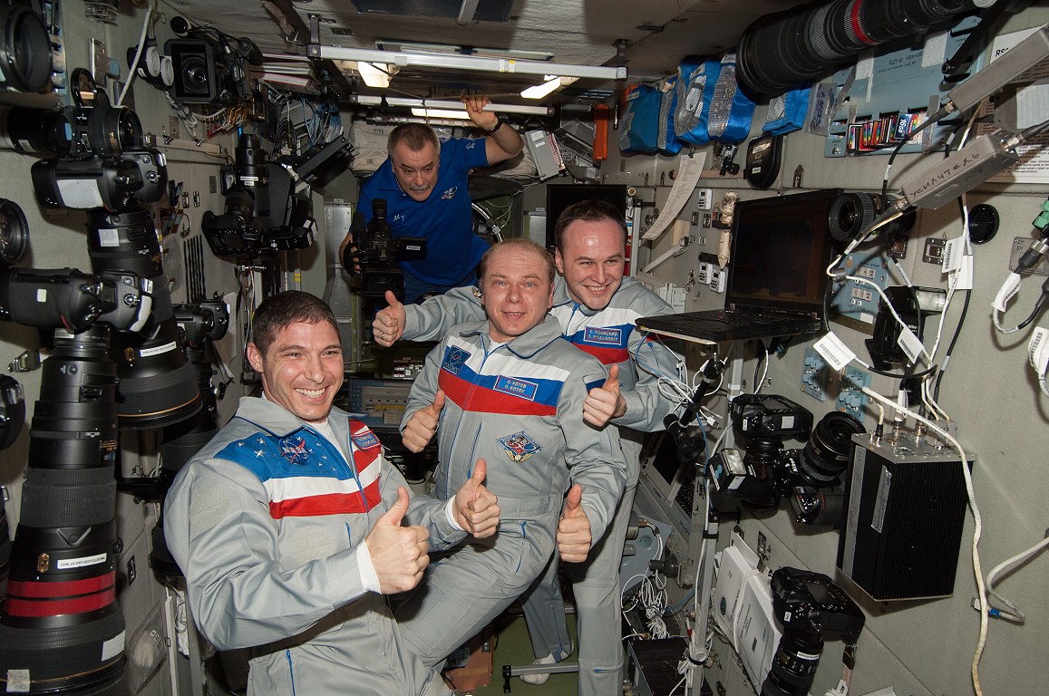 life onboard ISS