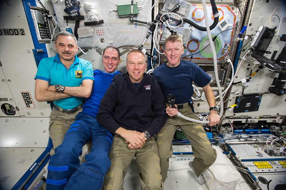 Leben an Bord der ISS