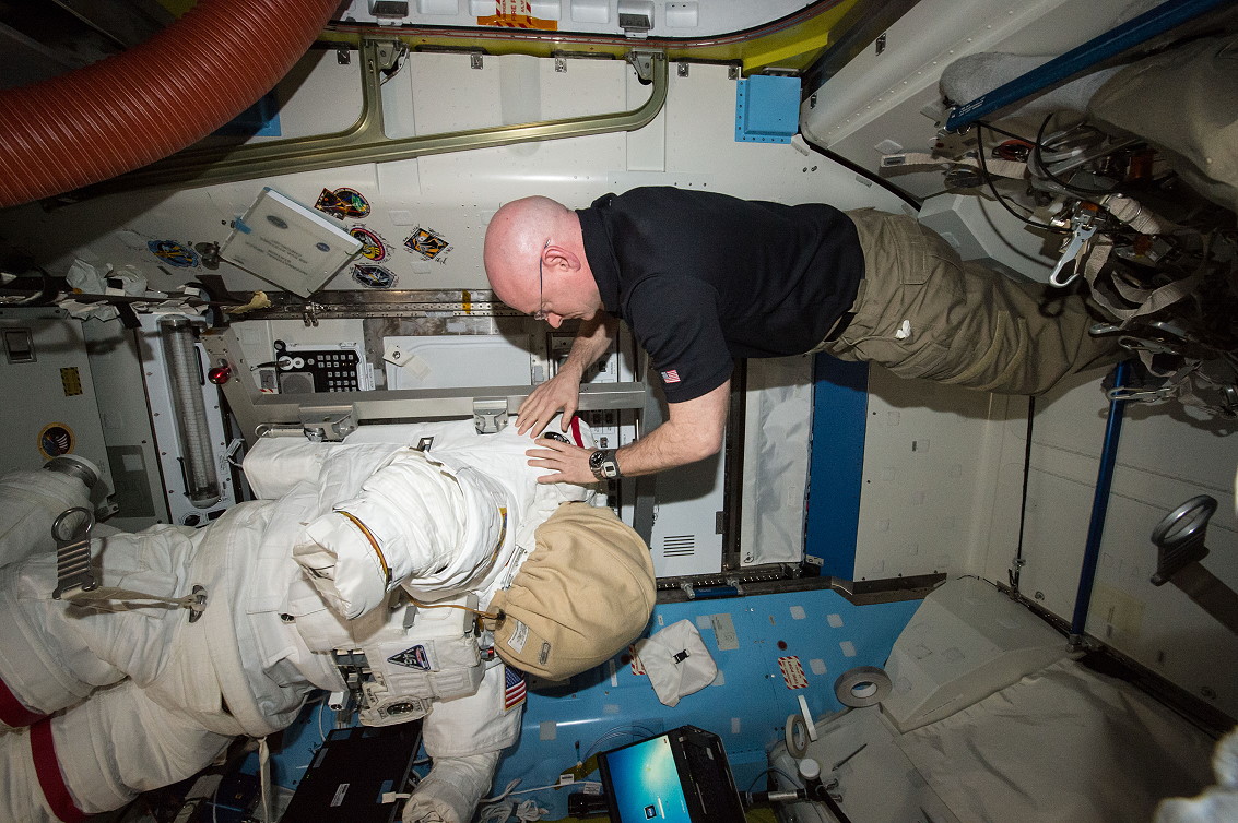 Leben an Bord der ISS