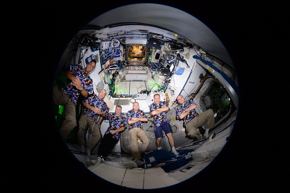 life onboard ISS