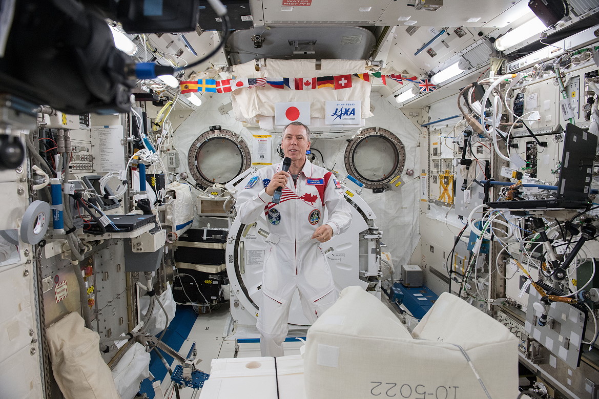 Leben an Bord der ISS