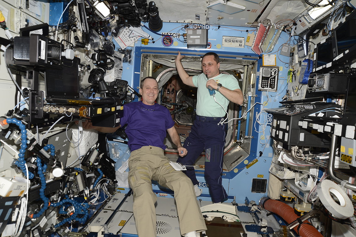 Leben an Bord der ISS