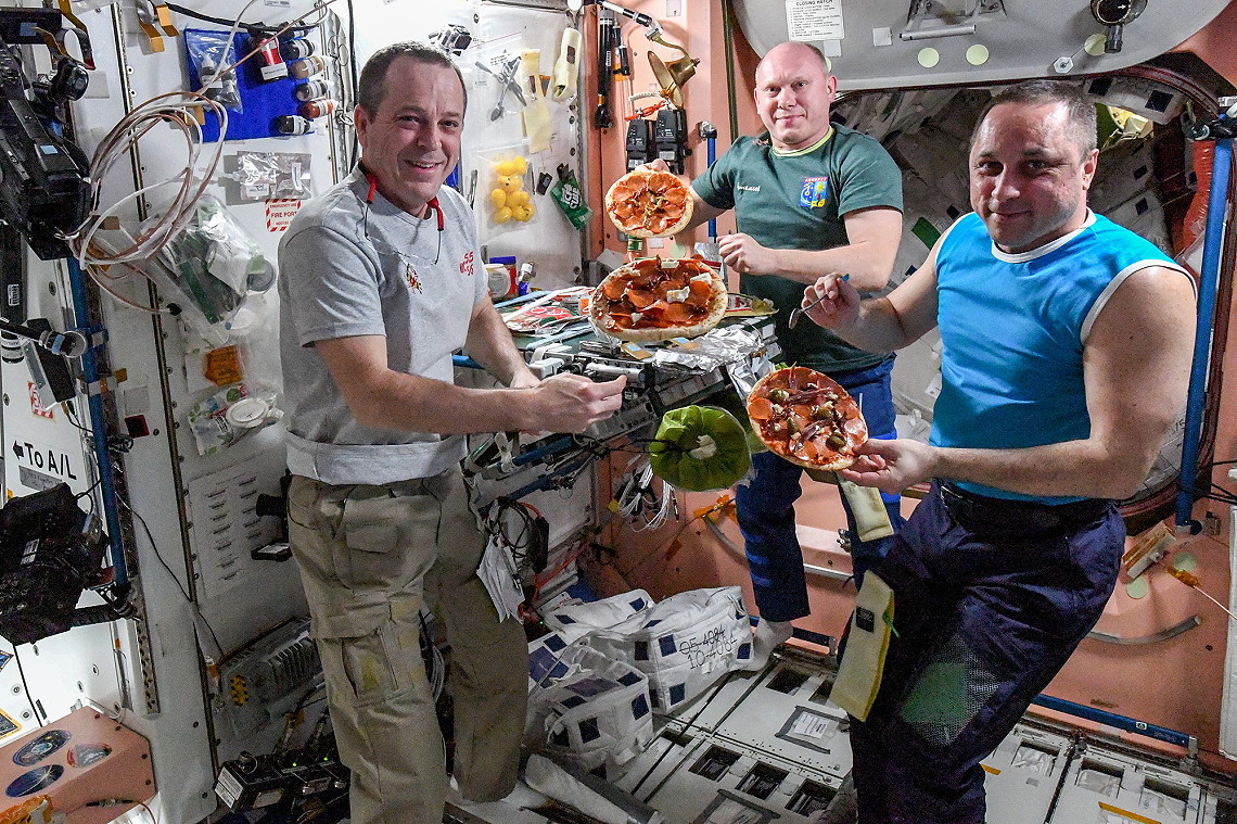 Leben an Bord der ISS