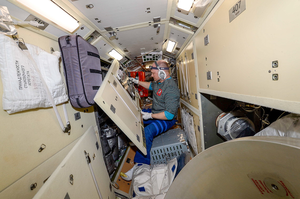 Leben an Bord der ISS