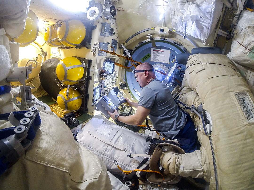 Leben an Bord der ISS