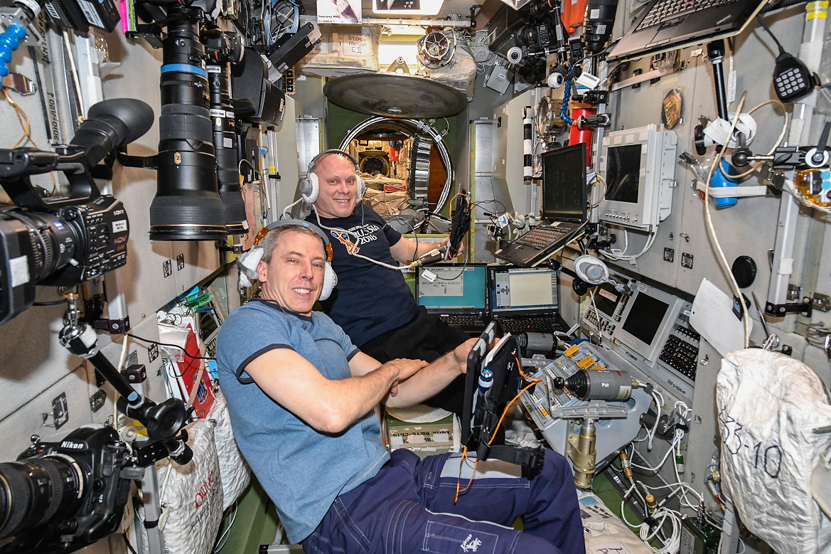 life onboard ISS