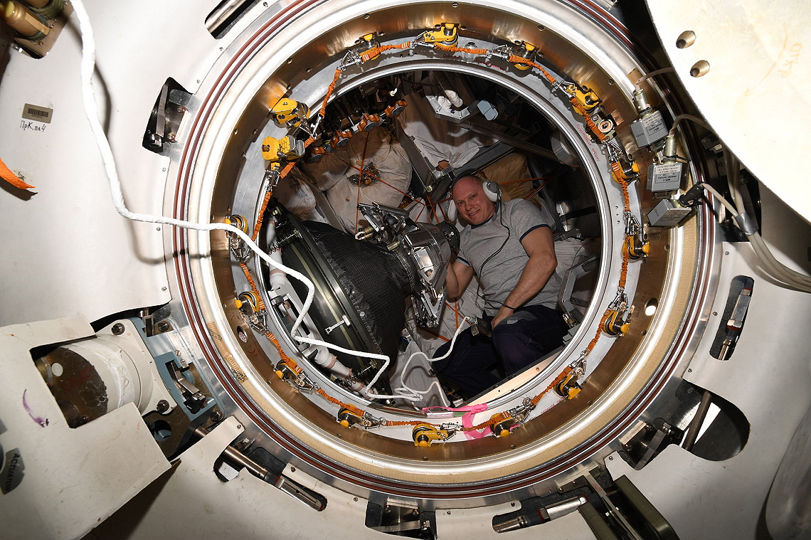 life onboard ISS