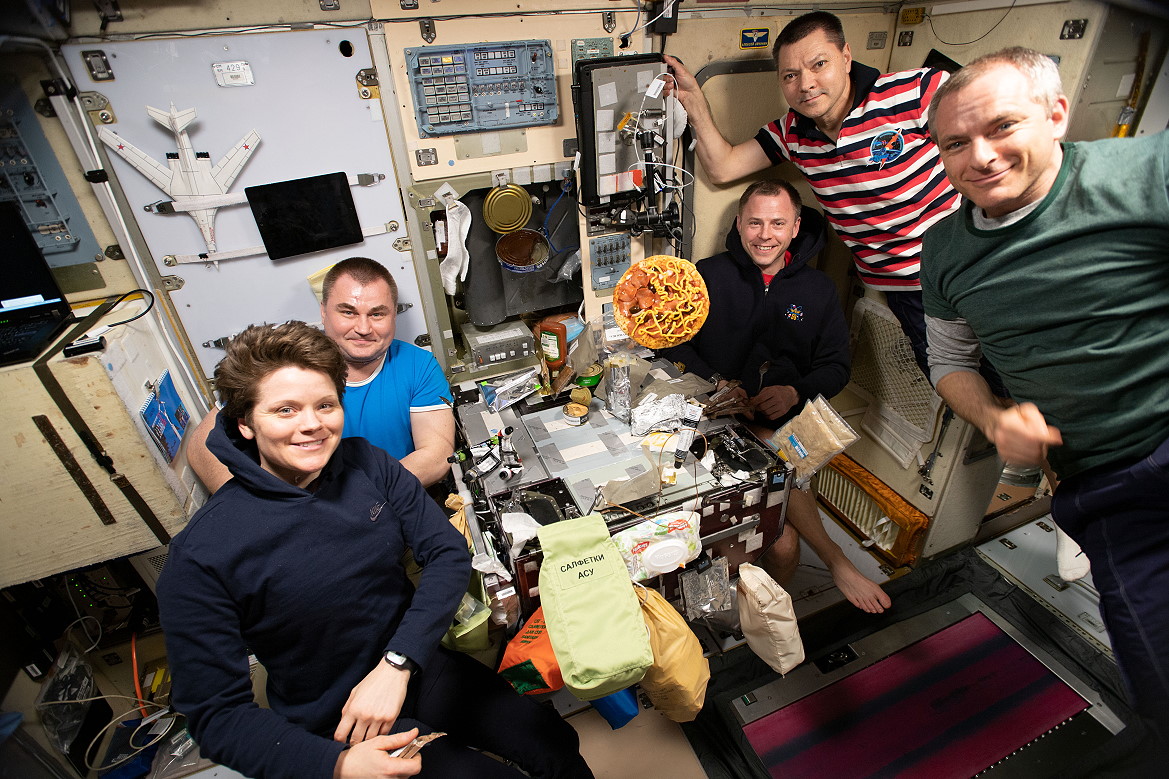 life onboard ISS