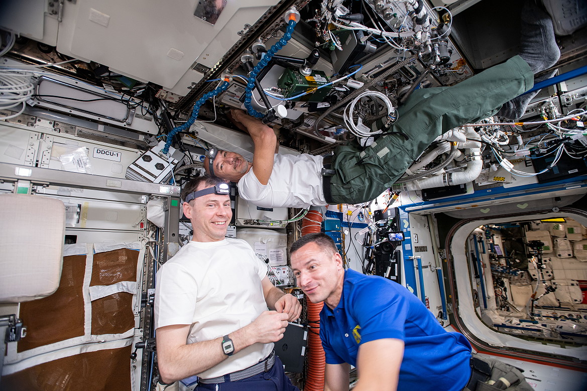 Leben an Bord der ISS