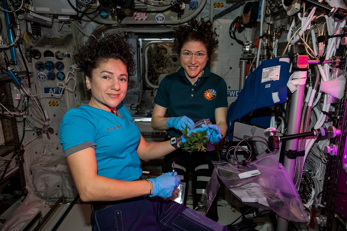 Leben an Bord der ISS