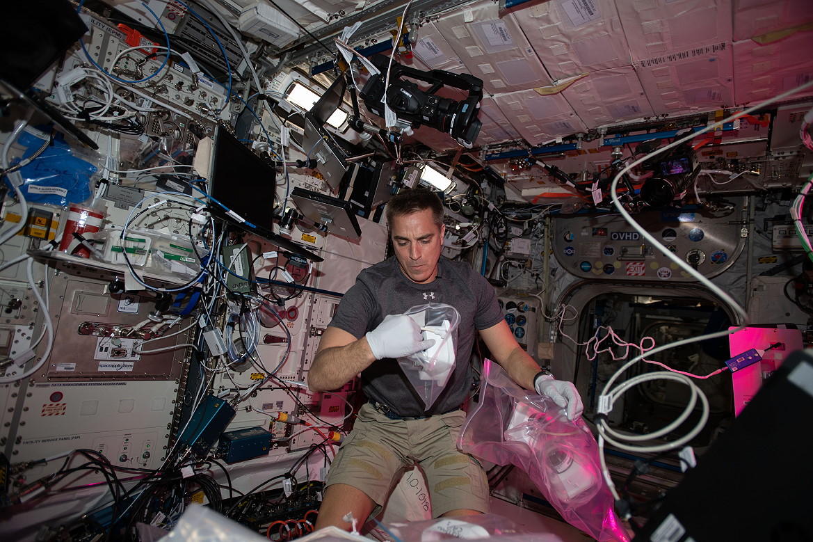 life onboard ISS