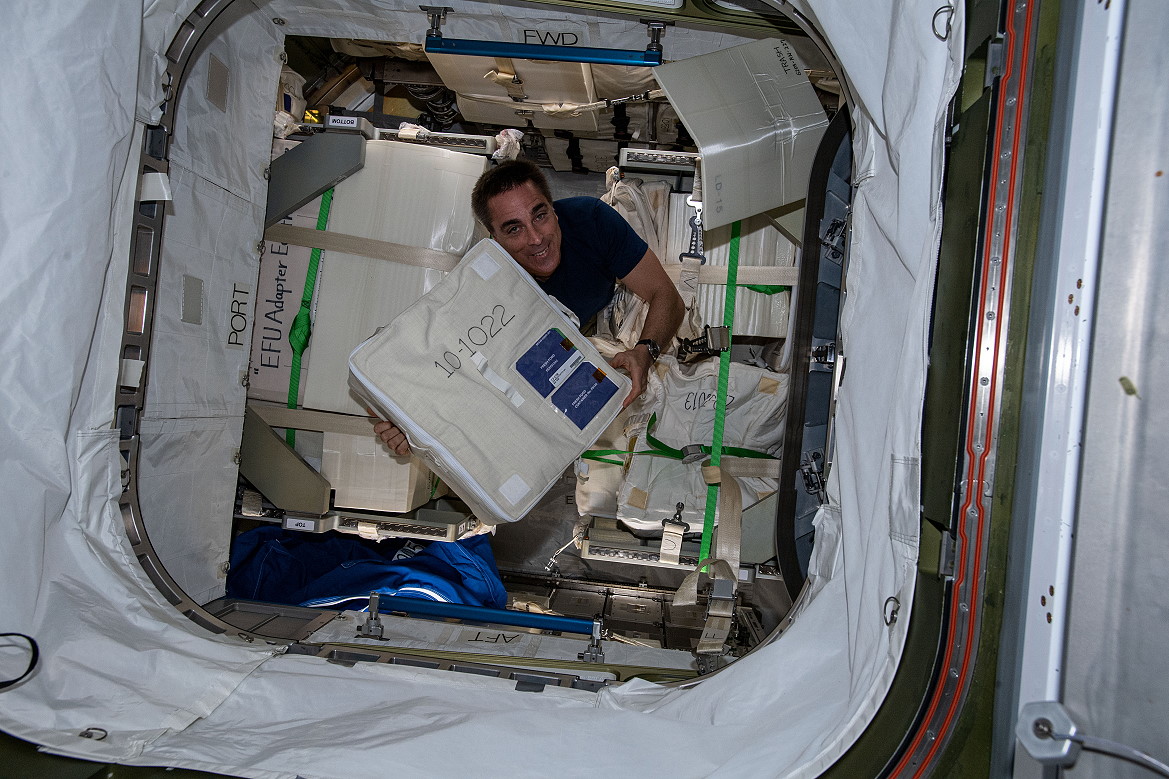 life onboard ISS